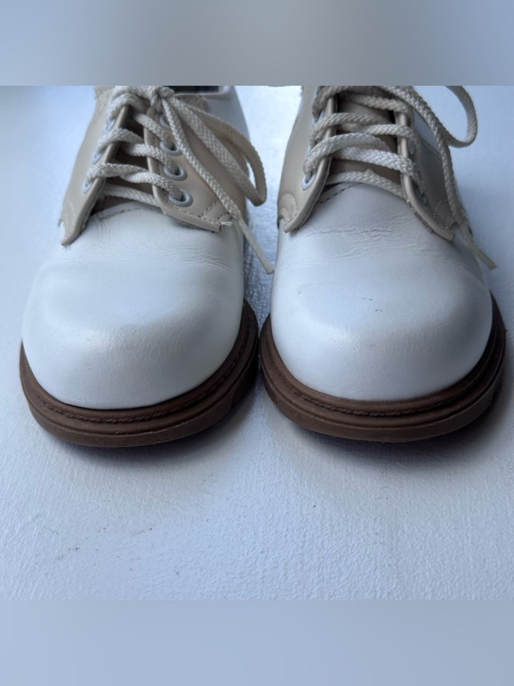 Amilio Kid's Leather Saddle Oxford Shoe size 10 Toddler - Picture 8 of 12